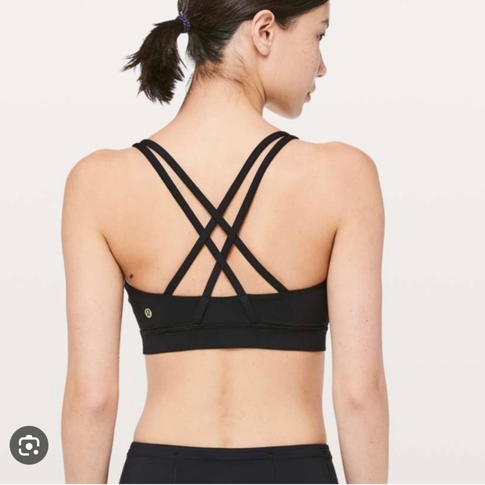 Lululemon" Energy Bra Black